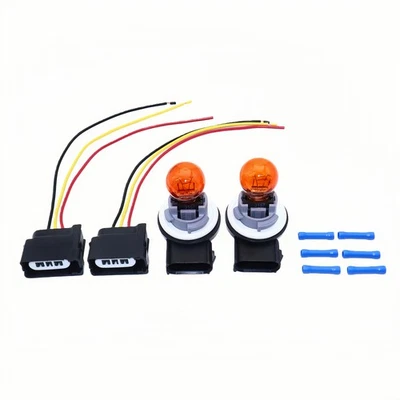 2X Sockets+Bulbs+Connectors Kit 2U5Z-13411-DA For 2000-2007 Ford Focus New US - Изображение 1 из 4