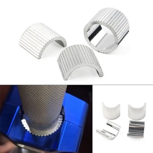 4X 1 1/8" to 7/8" Handlebar Mounts Risers Clamp Conversion Shims Reducer Spacers - Picture 1 of 10