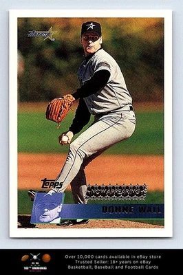 1996 Topps BASEBALL #341 Donne Wall - Image 1 of 2