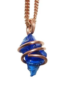 Gorgeous Genuine Monatomic Andara Crystal Pendant Copper #382 - Picture 1 of 3