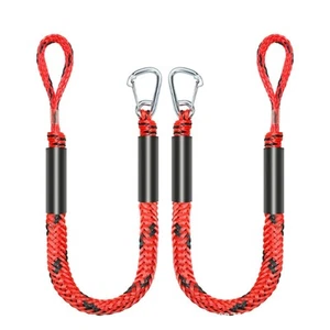 2PCS Set Bungee Dock Line Docking Rope Mooring Rope Anti-Sink Protection - Picture 1 of 37