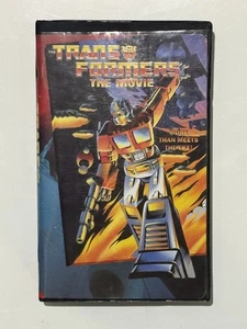 Transformers The Movie 1987 Animated VHS Hasbro Sunbow Optimus Prime - Picture 1 of 3