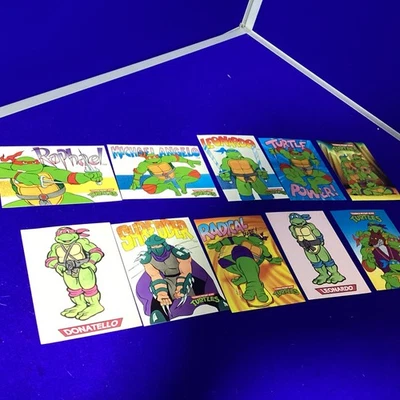 Juego de tarjetas postales Teenage Mutant Ninja Turtles 1990 TMNT - Lote de 10 - De colección Foto 1 de 4