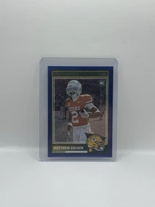 Puntuación 2025 - Rookies Matthew Golden #56 puntos azul/399 - Imagen 1 de 1