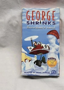 George Shrinks Snowman's Land VHS - Picture 1 of 4