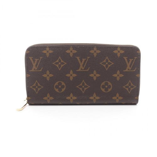 LOUIS VUITTON（LV） Portafoglio lungo Louis Vuitton Zippy M42616 Monogram tela marrone usatox un