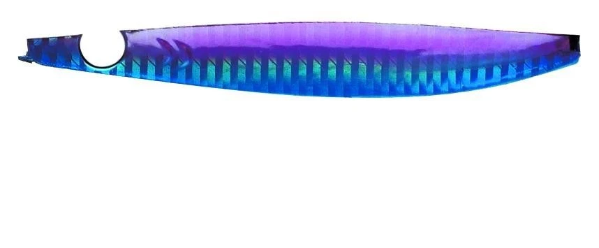 Williamson VSJ100BLKPrpL Vortex Speed Jig, 4 3/4", 3 1/2 oz, 9/0 - Image 1 of 1