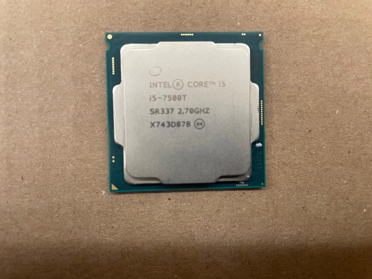 Intel Computer Processors Intel Core i5-7500T Processor Model for