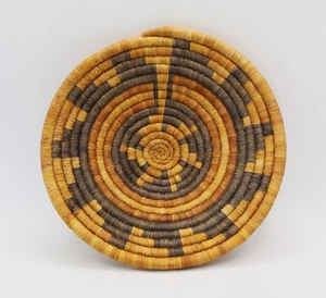 Hopi zeremonieller Hochzeitskorb 11 Punkt aufgerollte zweite Mesa - Bild 1 von 4
