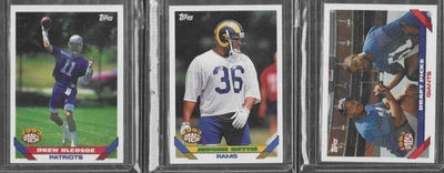 1993 Topps Football COMPLETE SET 660 NRMT-MINT Bettis Bledsoe Strahan RC's Favre - Image 1 of 4