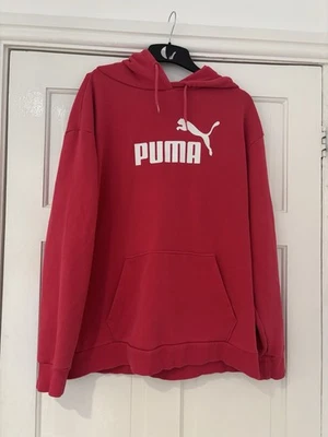 Puma Women’s Pink/Red Hoodie Size M Excellent Condition - Image 1 of 4