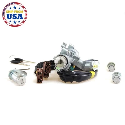 HONDA CIVIC 92-96 MODEL DX SEDAN IGNITION STEERING WITH WIRE DOOR TRUNK LID LOCK - Image 1 of 4