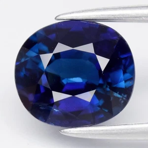 💎 1,68ct VS Kissen natürlicher blauer Saphir - unbeheizt, Mosambik Edelstein - Bild 1 von 10