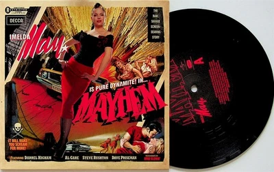 Imelda May – Mayhem *HAND SIGNED* 7" Single 2010 (Vinyl EX++) Rockabilly Clabby - Image 1 of 3
