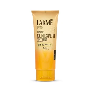 Lakme Sun Expert 50 SPF PA+++ Sun Expert Tint Hint Sunscreen Cream 100 ml AU - Picture 1 of 11