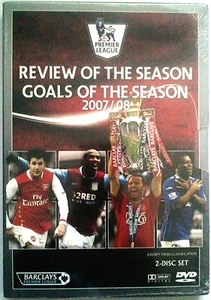 Barclays PREMIER LEAGUE GOALS & REVIEW Season 2007 - 2008 2 Disc DVD Soccer Set - Picture 1 of 2