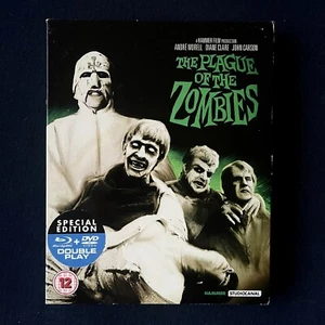 Hammer Horror The Plague If The Zombies Blu Ray & DVD + Slipcover - Imagen 1 de 4