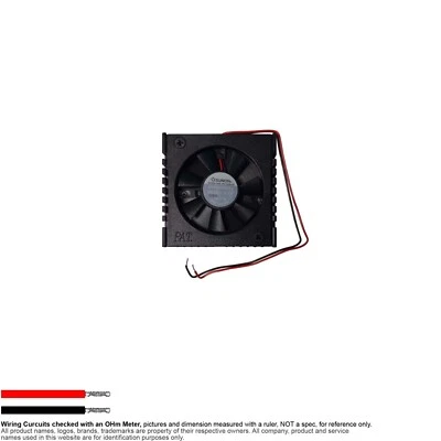 Fan GPU Chipset Cooler Super Thin CPU DC5V Sunon 054006BH02 40mm 50mm 50x50x7.5 - Image 1 of 3