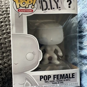 NUEVO Funko Pop Custom D.I.Y. ? Figura Vinilo Pop Mujer - Imagen 1 de 8