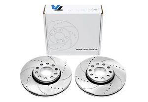 Juego de discos de freno deportivos TA-Technix eje delantero Skoda Superb / VW Passat 3B - Imagen 1 de 2