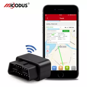OBD GPS Tracker Car Alarm MiCODUS OBD2 Realtime GPS Tracking Free APP Geofence - Picture 1 of 11