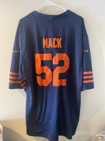 Khalil Mack Nike Chicago Bears #52 Stitched Football Jersey Men's 3XL NFL Cover