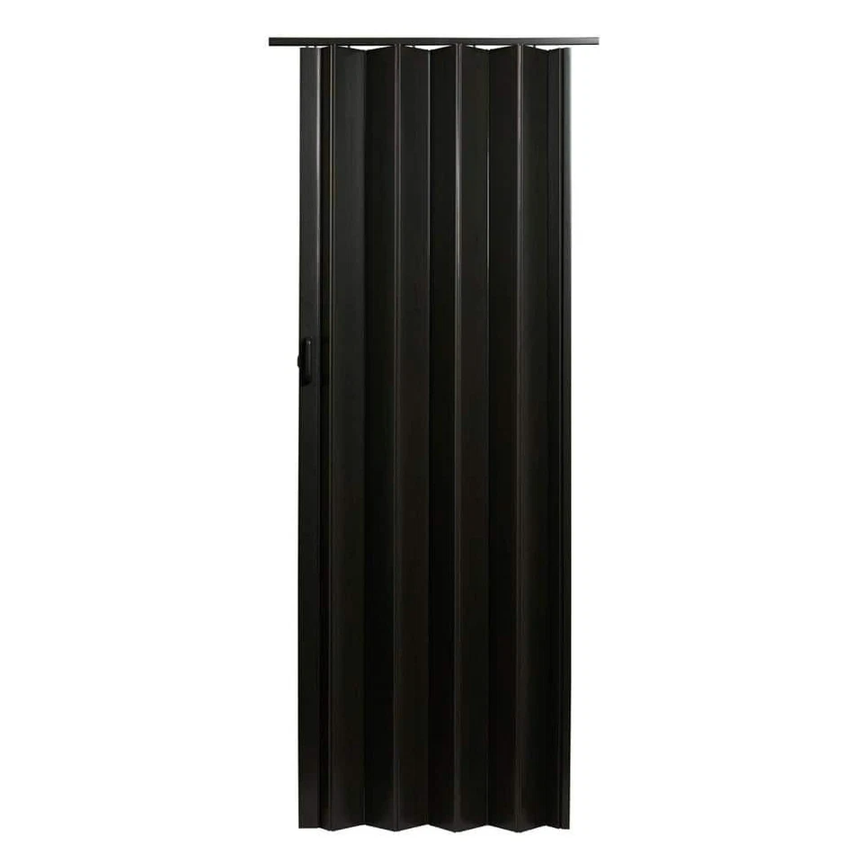 Oakmont 36 in x 80 in Espresso Vinyl Accordion Door with Hardware FREE SHIPPING - Image 1 of 4