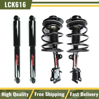 2 передние полные стойки и 2 задних амортизатора комплект FCS для 2001-2007 Dodge Caravan полный привод - Изображение 1 из 4