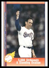 1991 Pacific Nolan Ryan Texas Express 59 5,000 Strikeouts A Standing Ovation