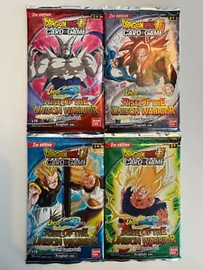 (Lote de 4) Dragon Ball Super Rise of the Unison Warrior 2da Edición Pack #1 - Imagen 1 de 1