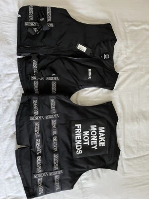 Make Money Not Friends Puffer Tactical Vest - Image 1 of 4
