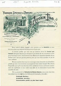 Dépt 03- Varennes/Allier - Superbe Entête Prospectus Tarifaire Distillateur 1900 - Picture 1 of 1
