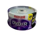 Maxwell DVD-R 4.7GB 8x 120 Min. 25 Pack