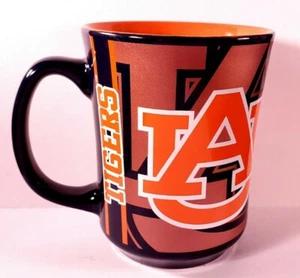 12 oz. Auburn University Tigers Ceramic Mug by The Memory Company. Navy & Orange - Picture 1 of 10