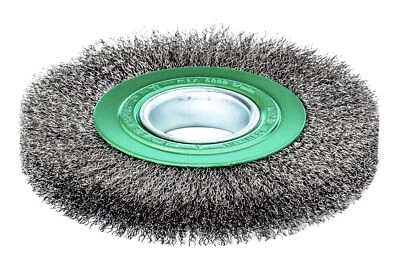 Lessmann Rundbürste rostfrei 200 x 24/27 mm, gewellt 0,3 mm - 365.362 - Bild 1 von 3