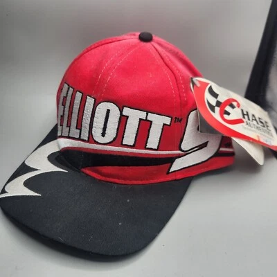 Vintage Bill Elliott Hat Snap Back Chase Authentics Dodge Nascar Racing 90s Y2K - Image 1 of 4