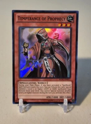 Temperance of Prophecy REDU-EN017 *NM* Super Rare Yugioh Card - Image 1 of 4