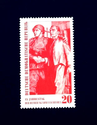 Estampilla RDA ALEMANIA - 1960 1er Aniversario Liberación Sn 501 MNH r74 🔥Fresca Foto 1 de 2