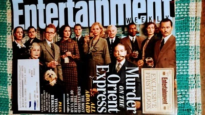 Entertainment Weekly Magazine May 12, 2017 - Murder On The Orient Express bin85 - Image 1 of 4