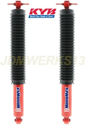KYB 2 REAR MONOMAX SHOCKS GMC SIERRA PICKUP CHEVROLET K2500 4WD 88 to 98 - Image 1 of 4