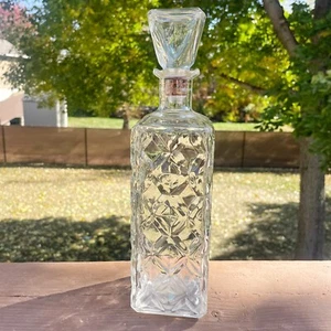 Vintage Thatcher Glas Schnaps Karaffe Seagramm 7 Krone Diamanten 1962 - Bild 1 von 4