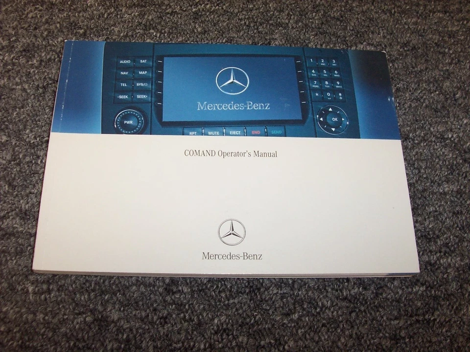 Mercedes Benz GL320 GL450 2008 clase GL sistema de navegación comando manual del dueño Foto 1 de 1