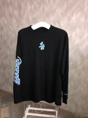 Nike Los Angeles Lakers Manga Larga, Estampados Grandes Brillantes, Color Negro, Talla L Foto 1 de 4