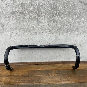 Vintage Cinelli Solida Sub 200 Handlebar 26 Ergo Aero 44 cm 440 Drop Bar Black - Picture 1 of 12