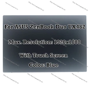 14" ASUS ZenBook Duo UX482 UX482EA UX482EG FHD LCD Touch Screen Assembly Display - Picture 1 of 8