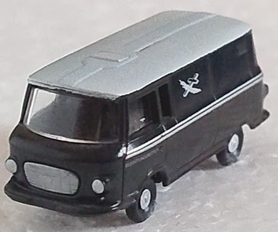 Weiland Barkas B1000 "Bestattungsinstitut" ohne OVP, in 1:120, Spur TT - Bild 1 von 4