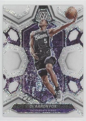 2023-24 Panini Mosaic White Sparkle Prizm De'Aaron Fox #163 - Image 1 of 2