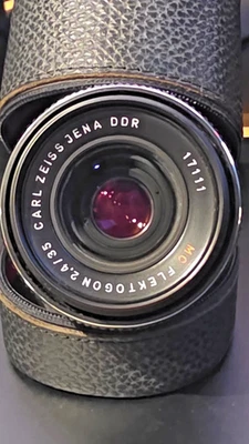 Carl Zeiss Jena 35mm F/2.4 MC Flektogon Lens - M42 Mount - Wide Angle - Working  - Image 1 of 4