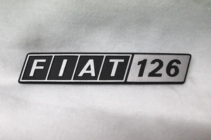 Stemma Fregio Logo "Fiat 126" Fiat 126 - Foto 1 di 1