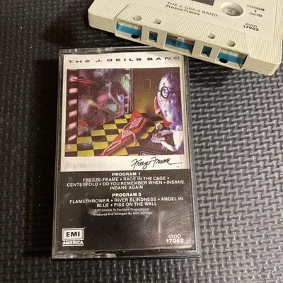 THE J. GEILS BAND - FREEZE-FRAME (CASSETTE TAPE ,EMI AMERICA, 1981, VG+ - Image 1 of 4